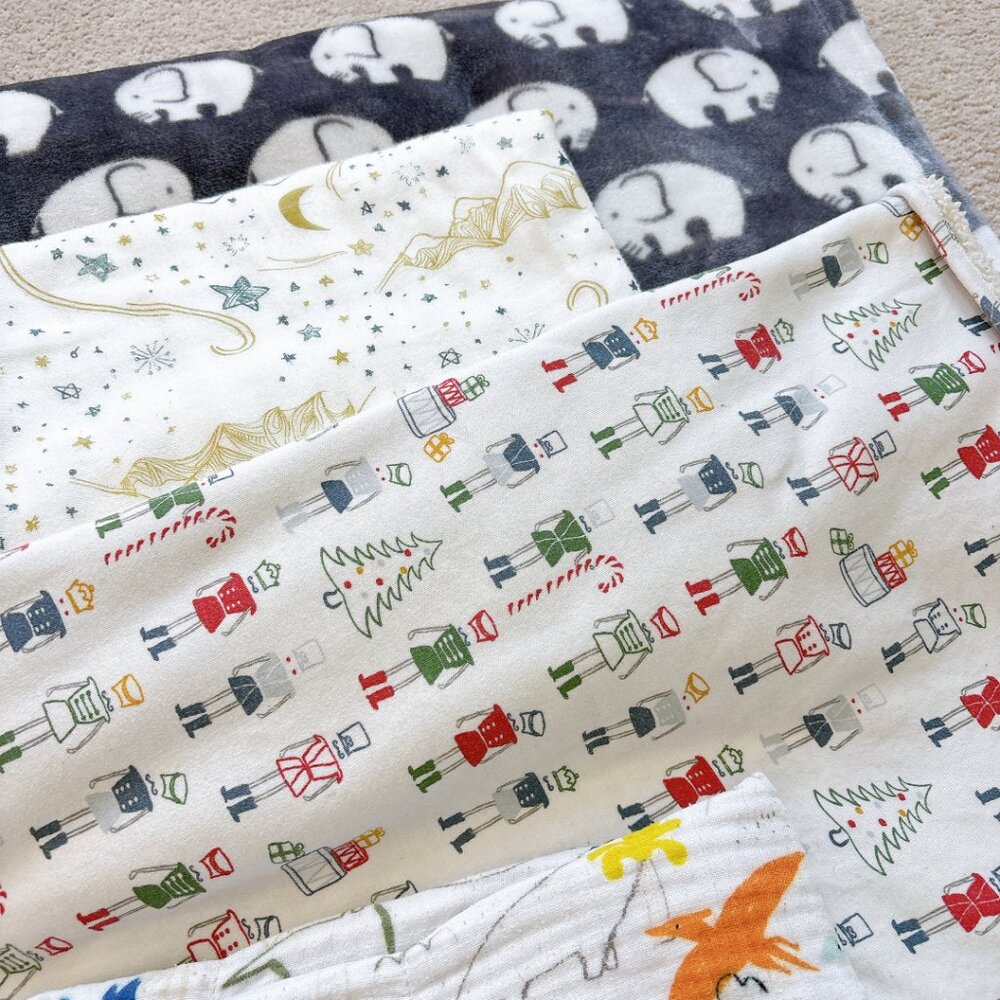3 PIECES KIDS BLANKET, PEHR, NEST, INDIGO PRICE FOR ALL